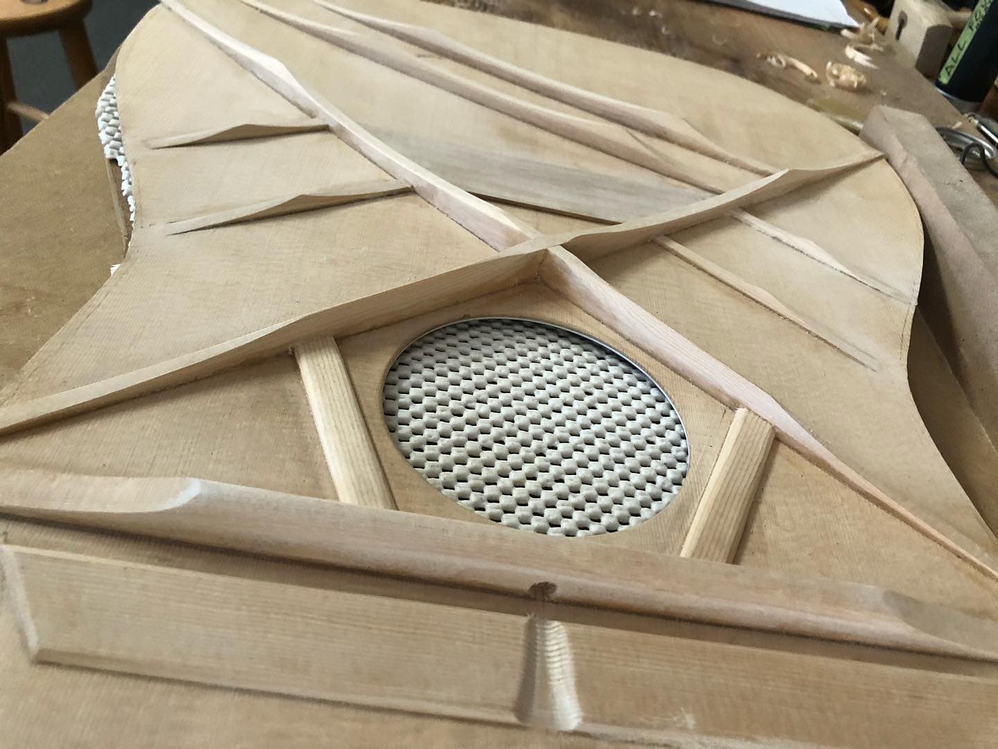 Guitar repair work
