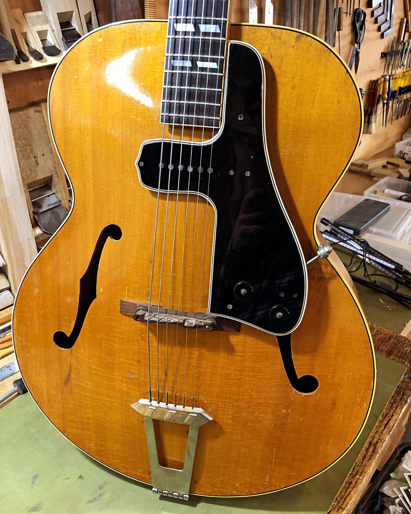 Guitar repair work