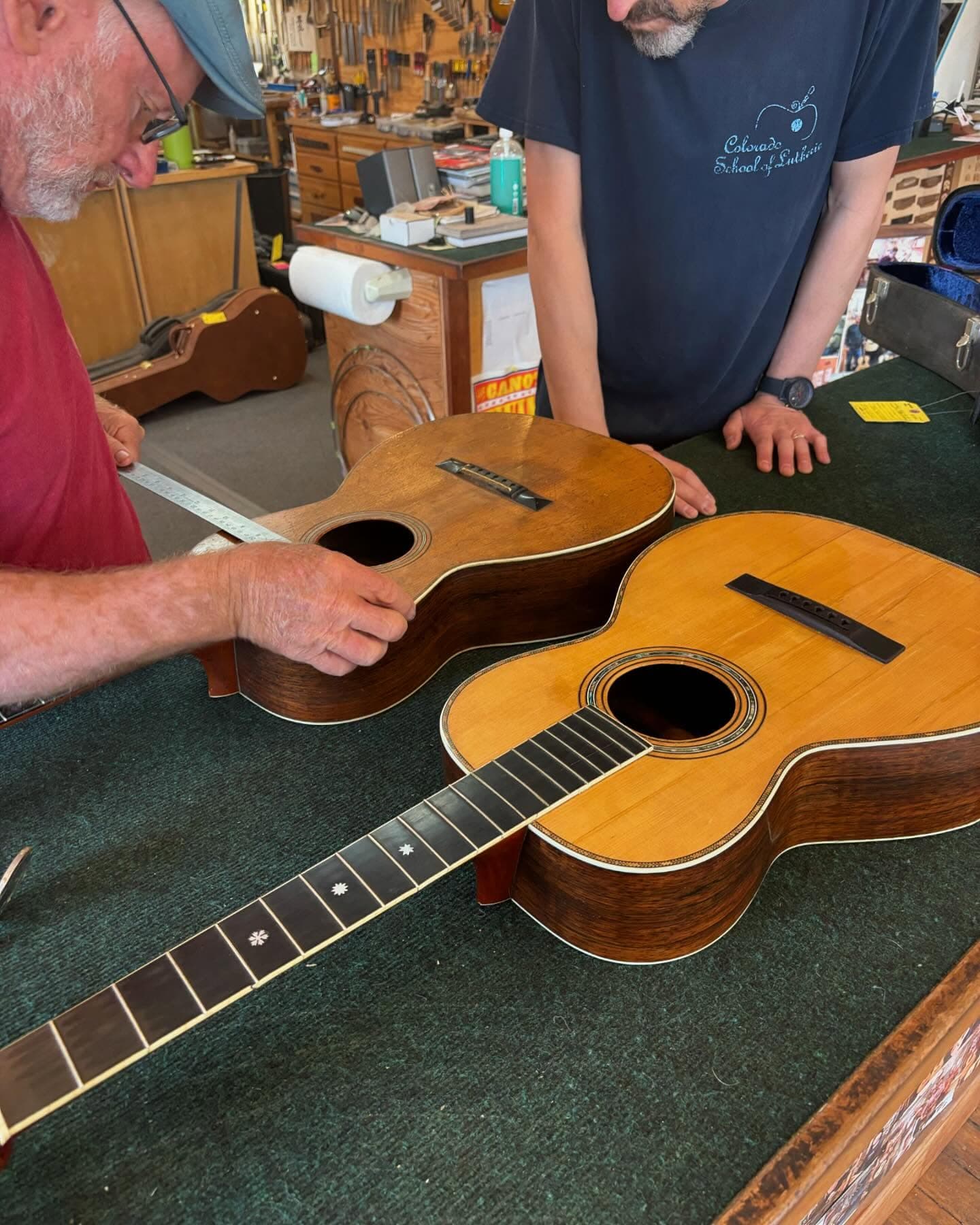 Guitar repair work