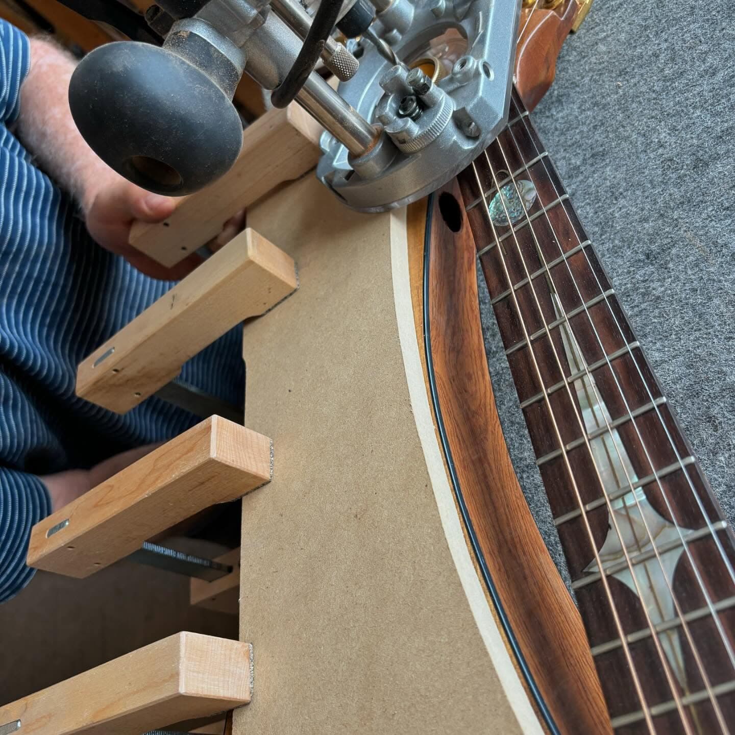 Guitar repair work