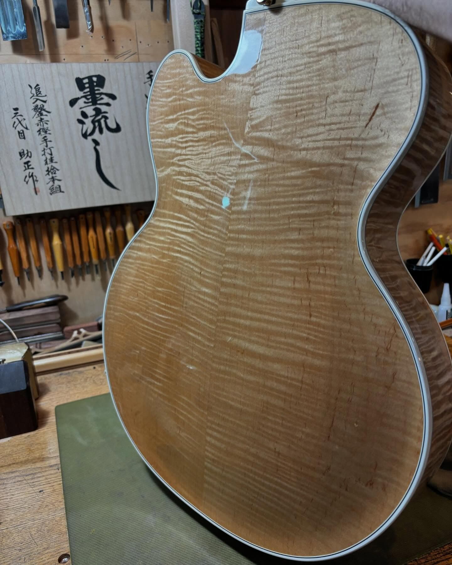 Guitar repair work
