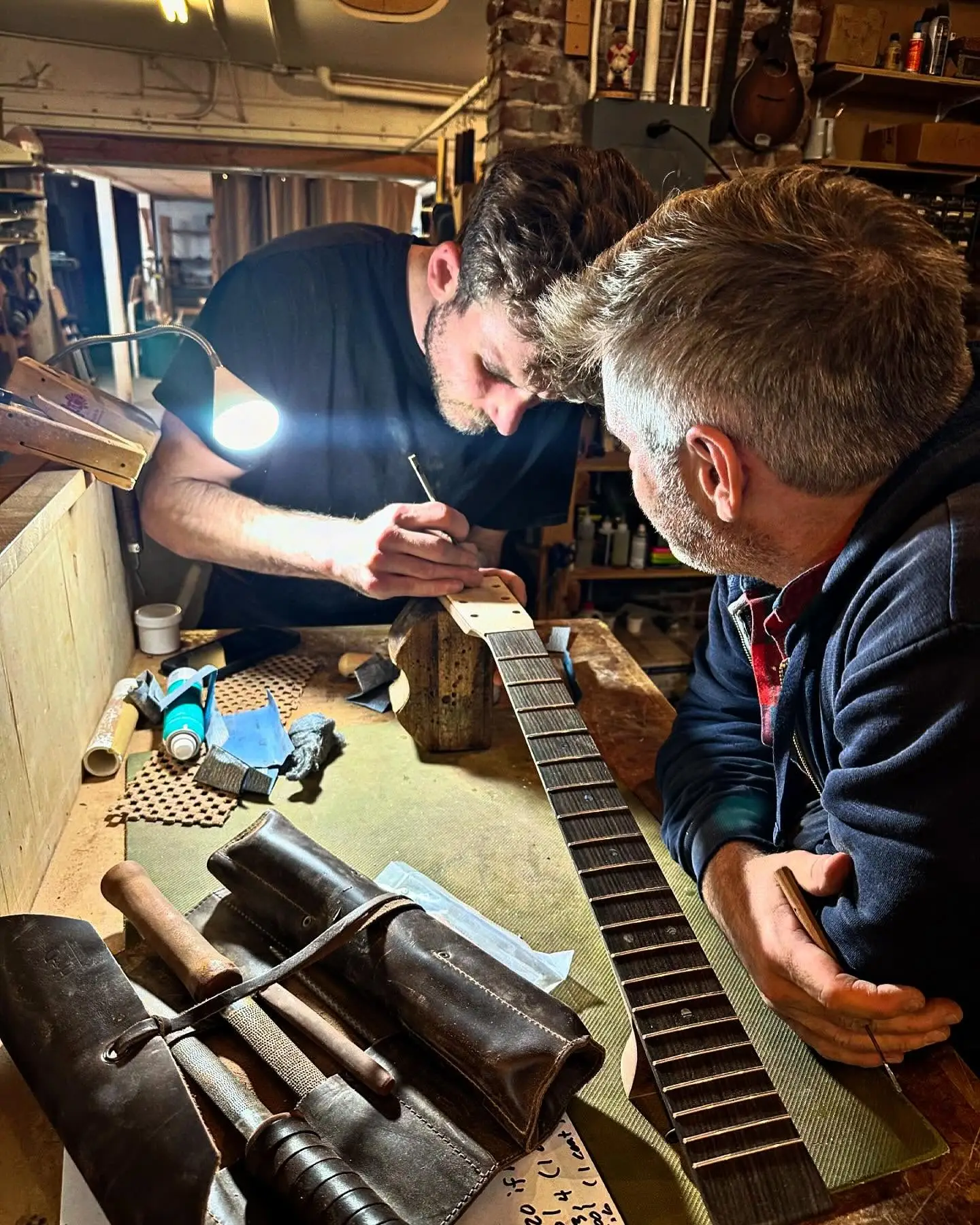 Guitar repair work